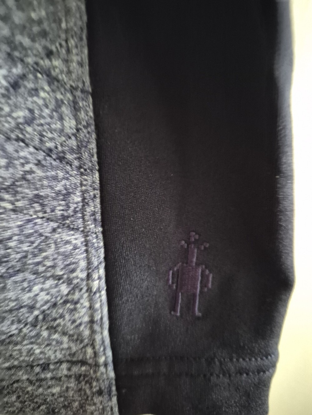 Xl)Smartwool Women's Diamond Peak Quilted Skirt Gray/ Black Merino Wool Blend - Picture 3 of 6